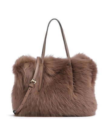 Abro Shearling Noelle Torbu camel