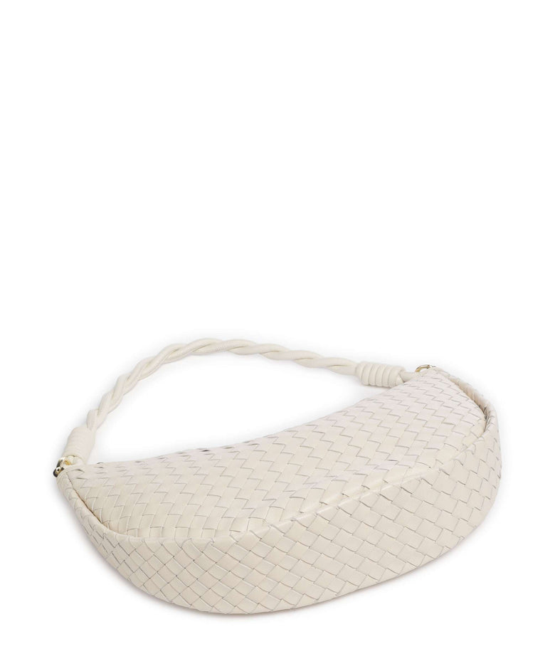 Abro Piuma Moon Shoulder bag beige