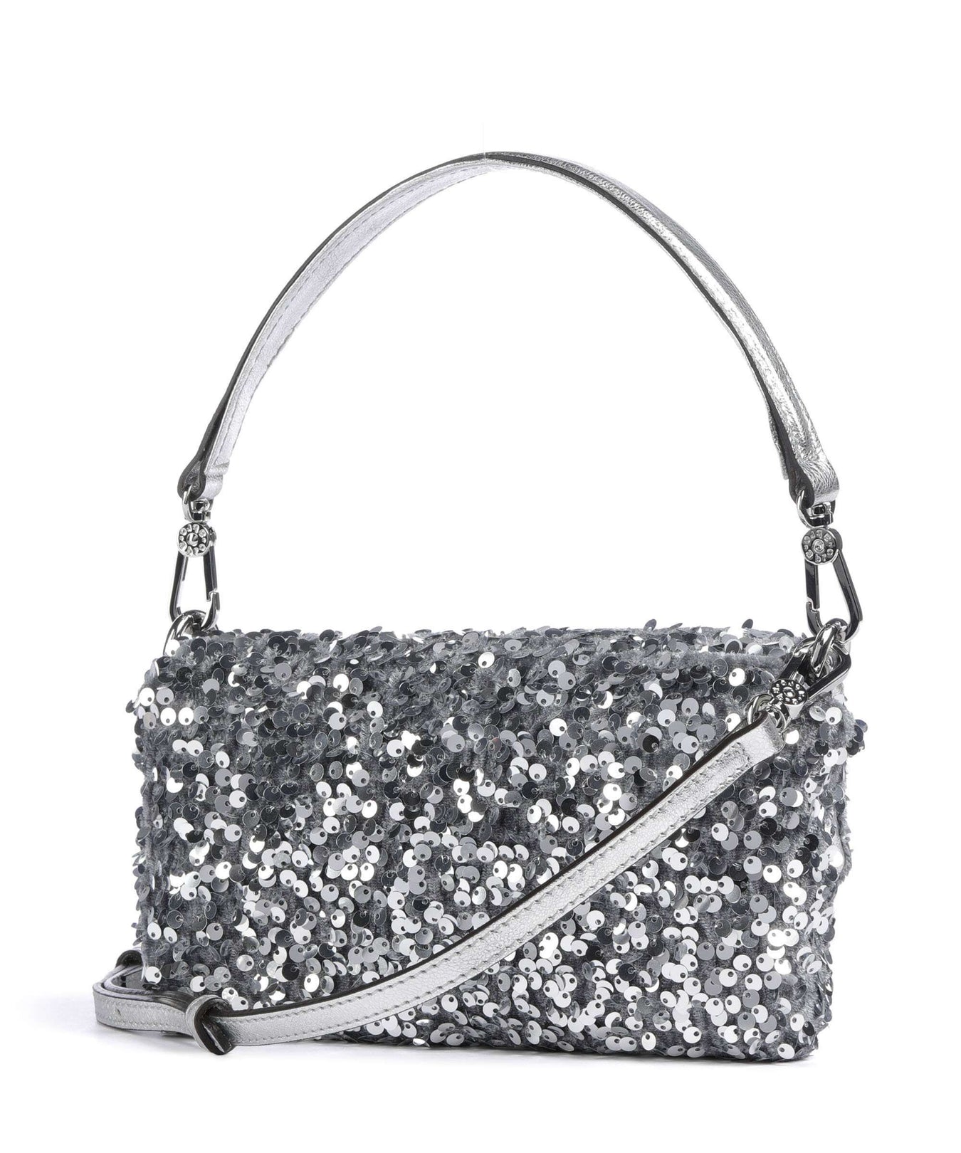Abro Sequins Temi Shoulder bag silver