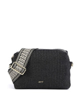 Abro Raffia Kaia Torba preko ramena black/gold