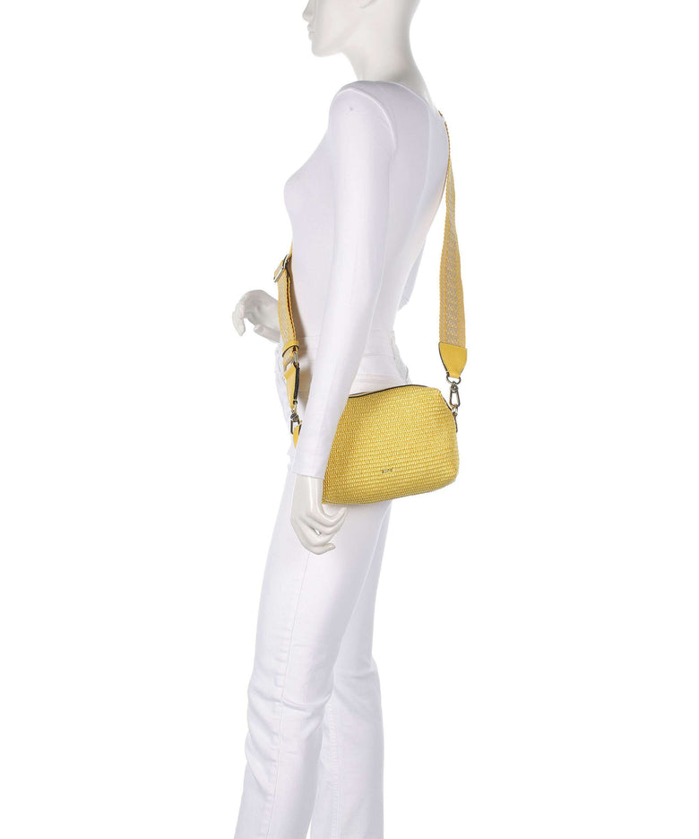 Abro Raffia Kaia Crossbody bag zabaione