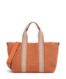 Abro Raffia Kaia Shopper orange