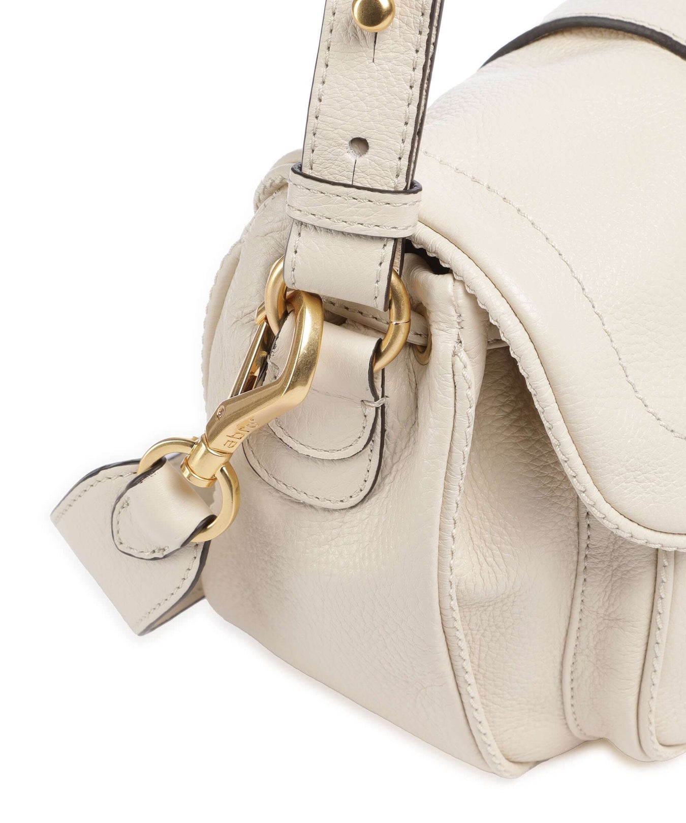 Abro Dalia Star Saddle Shoulder bag beige