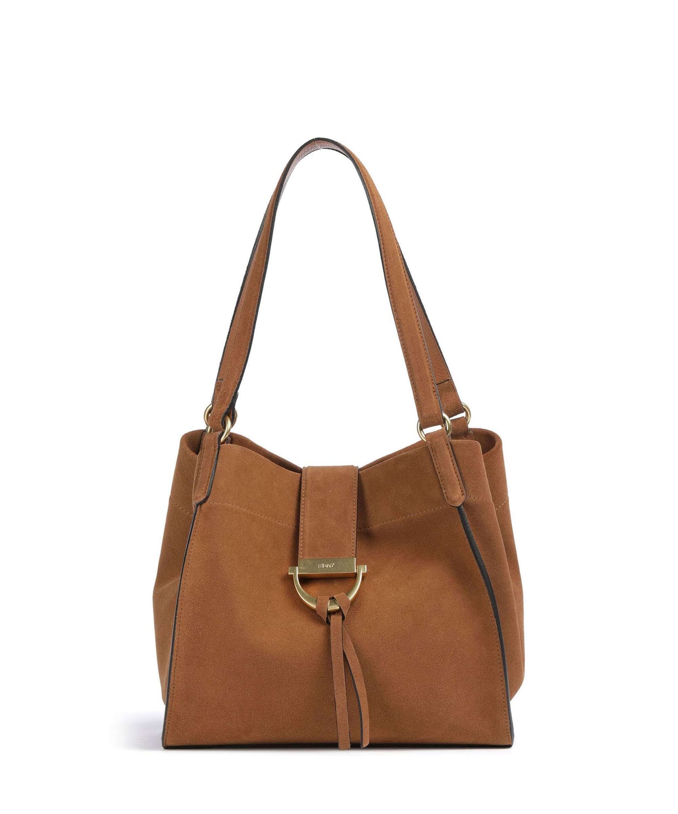 Abro Suede Temi Tote bag cuoio