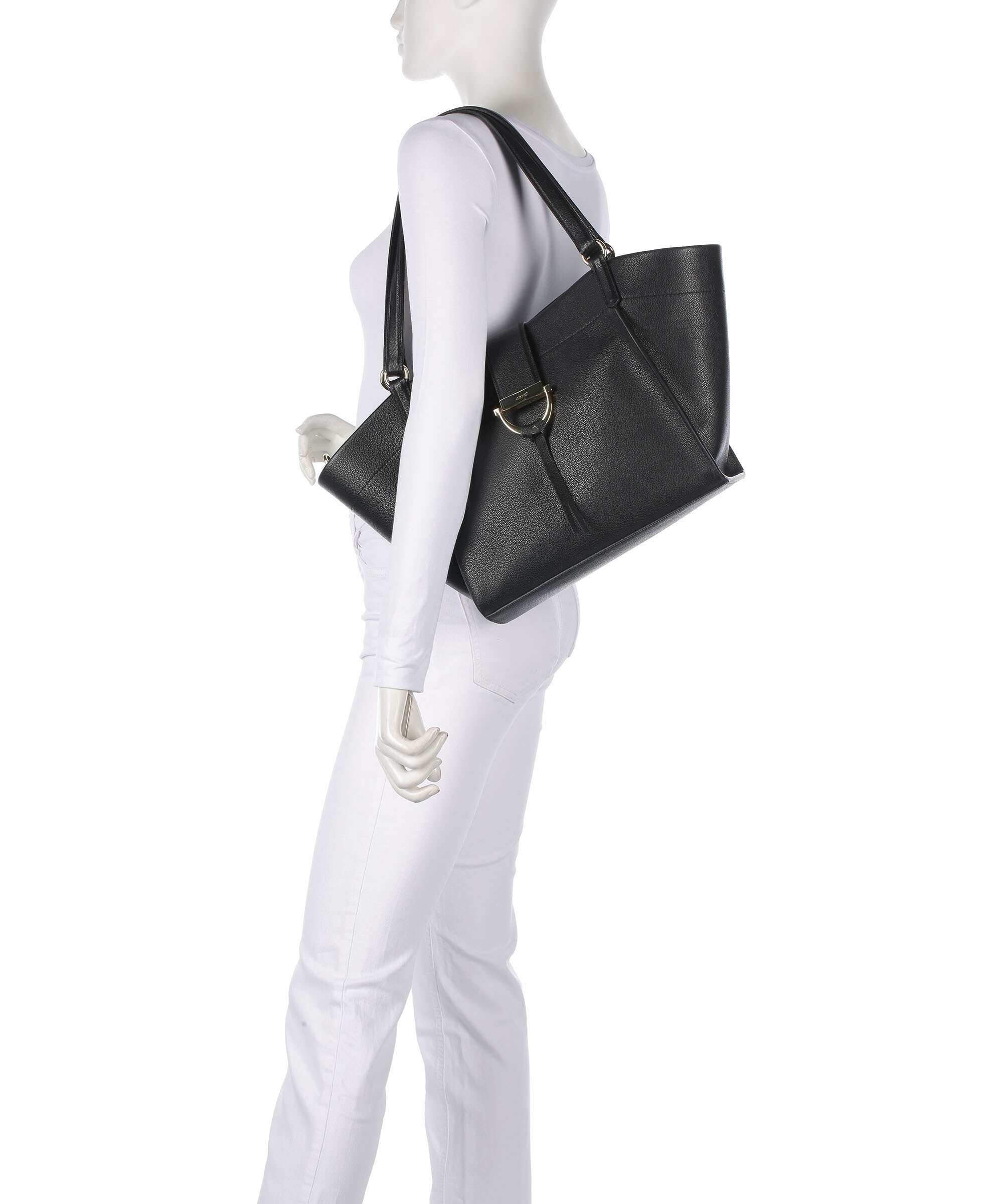 Abro Epson Temi Tote bag black/gold