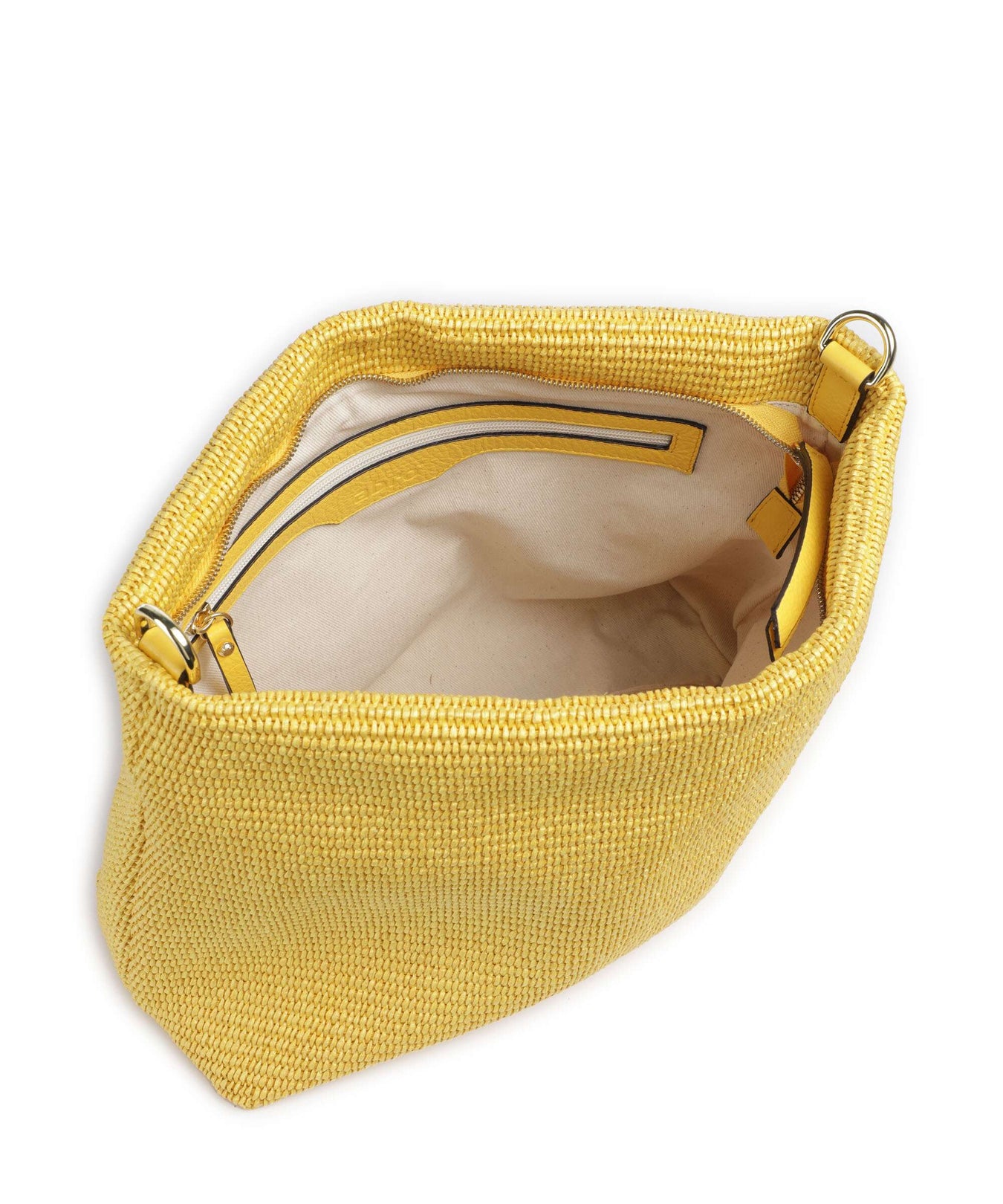 Abro Raffia Kaia Hobo bag zabaione