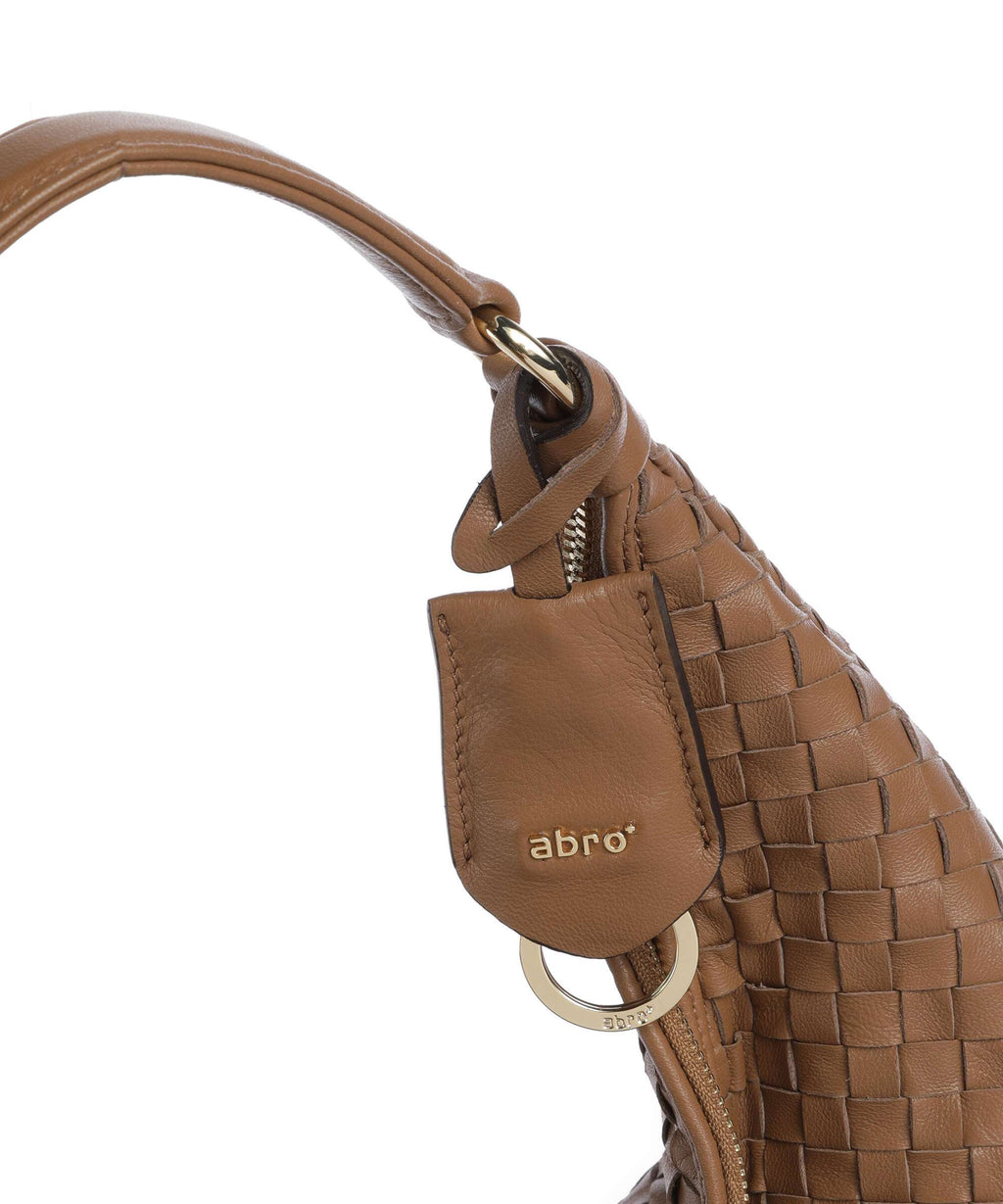 Abro Piuma Nana Hobo bag caramel/cognac