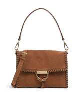 Abro Suede Temi Stitch Torba preko ramena cuoio