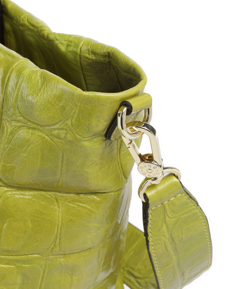 Abro Maxi Cocco Mia Handbag lime