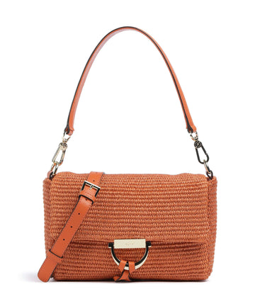 Abro Raffia Temi Torba preko ramena orange