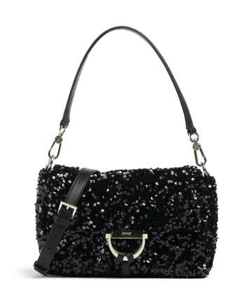 Abro Sequins Temi Torba preko ramena black/gold