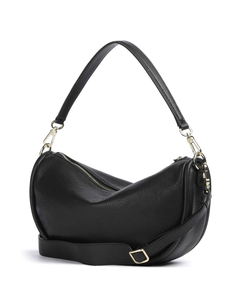 Abro Dalia Willow Hobo bag black/gold
