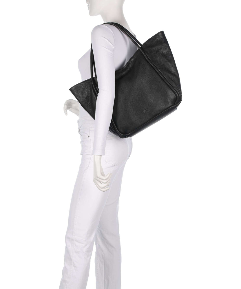 Abro Dalia Willow Tote bag black/nickel