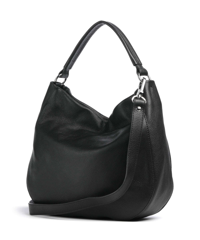 Abro Dalia Mia Hobo bag black/nickel