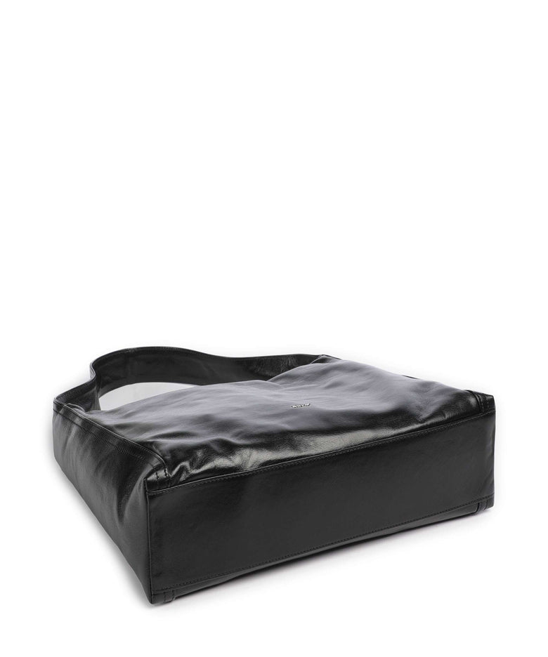 Abro Dioniso Amber Hobo bag black/nickel