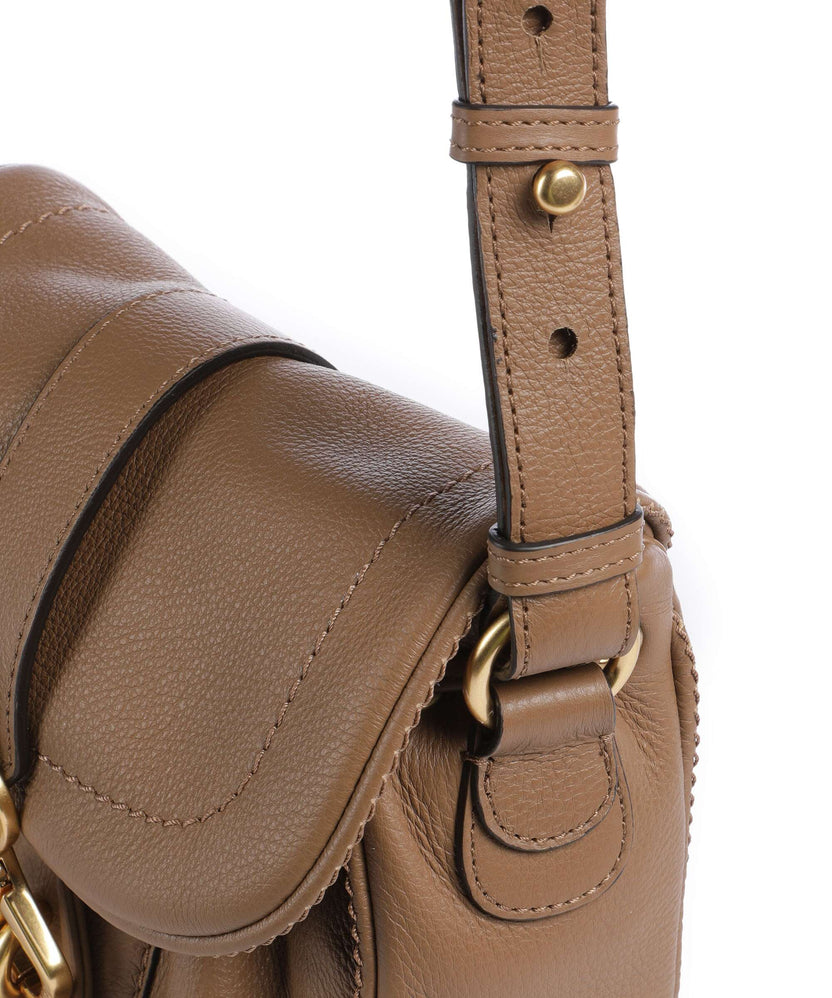 Abro Dalia Star Saddle Crossbody bag caramel/cognac