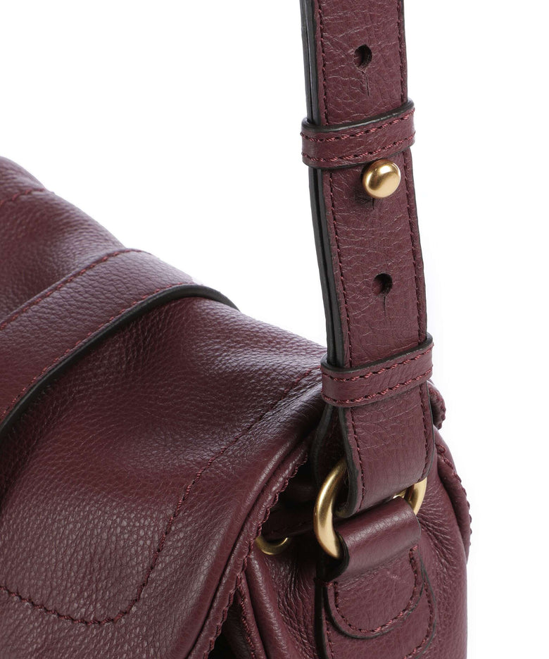 Abro Dalia Star Saddle Crossbody bag bordeaux
