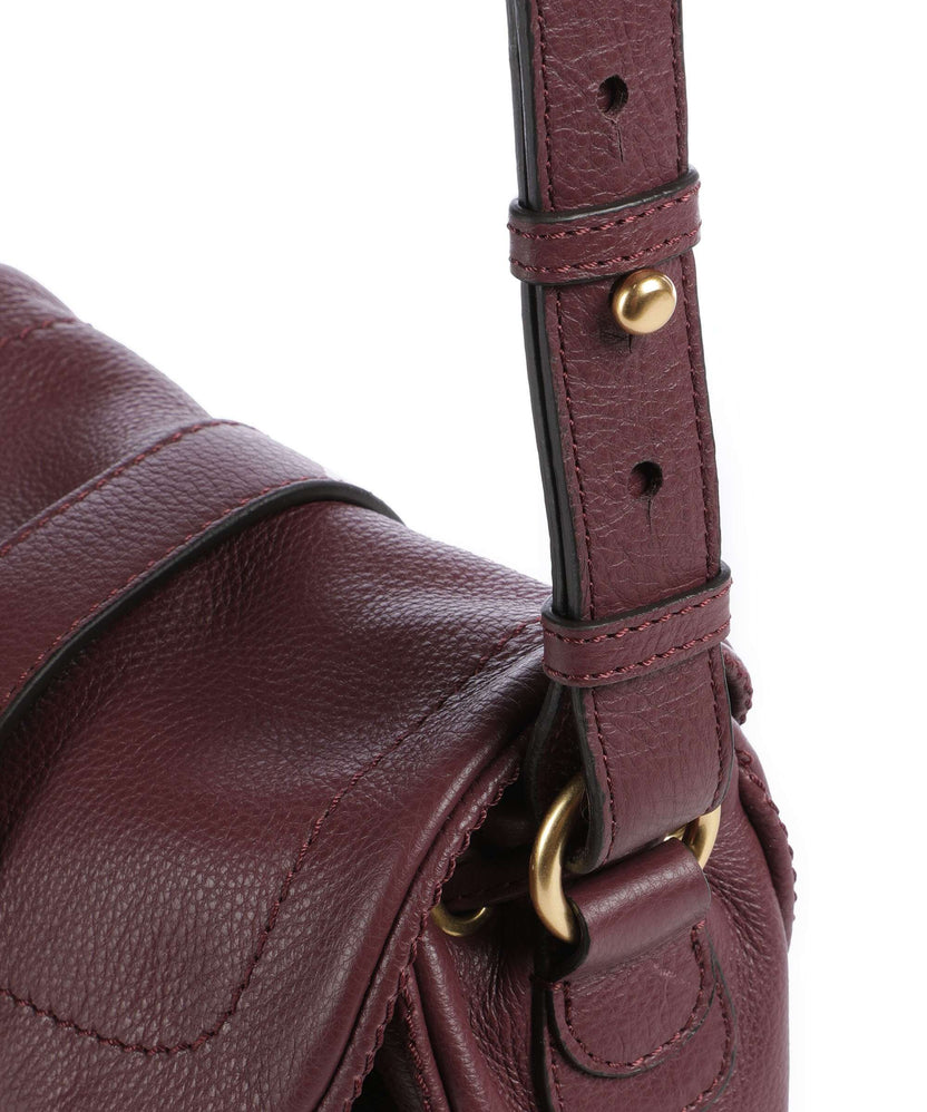 Abro Dalia Star Saddle Crossbody bag bordeaux