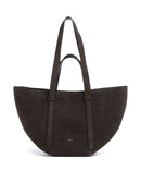 Abro Suede Cosmo Medium Shopper dark brown