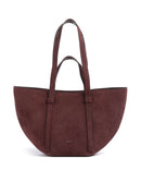 Abro Suede Cosmo Medium Shopper bordeaux