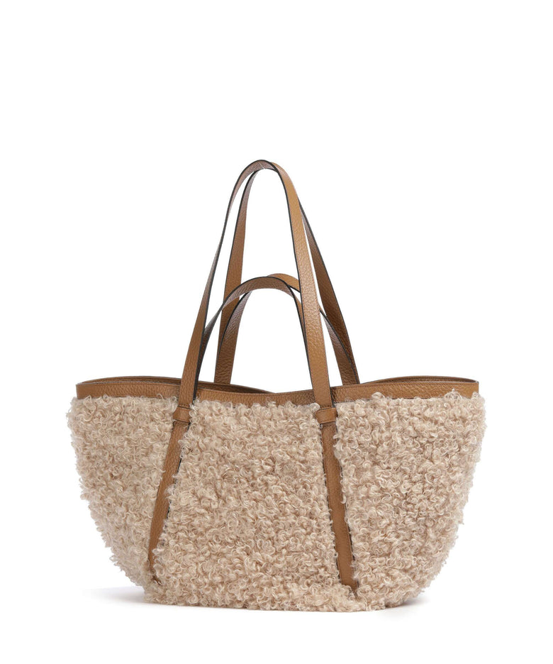 Abro Latxa Cosmo Large Tote bag natural