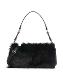 Abro Shearling Mila Torba preko ramena black/nickel