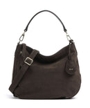 Abro Suede Juna Small Torba za kantu dark brown