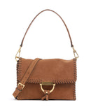 Abro Suede Temi Stitch Torba preko ramena cuoio