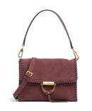 Abro Suede Temi Stitch Torba preko ramena bordeaux