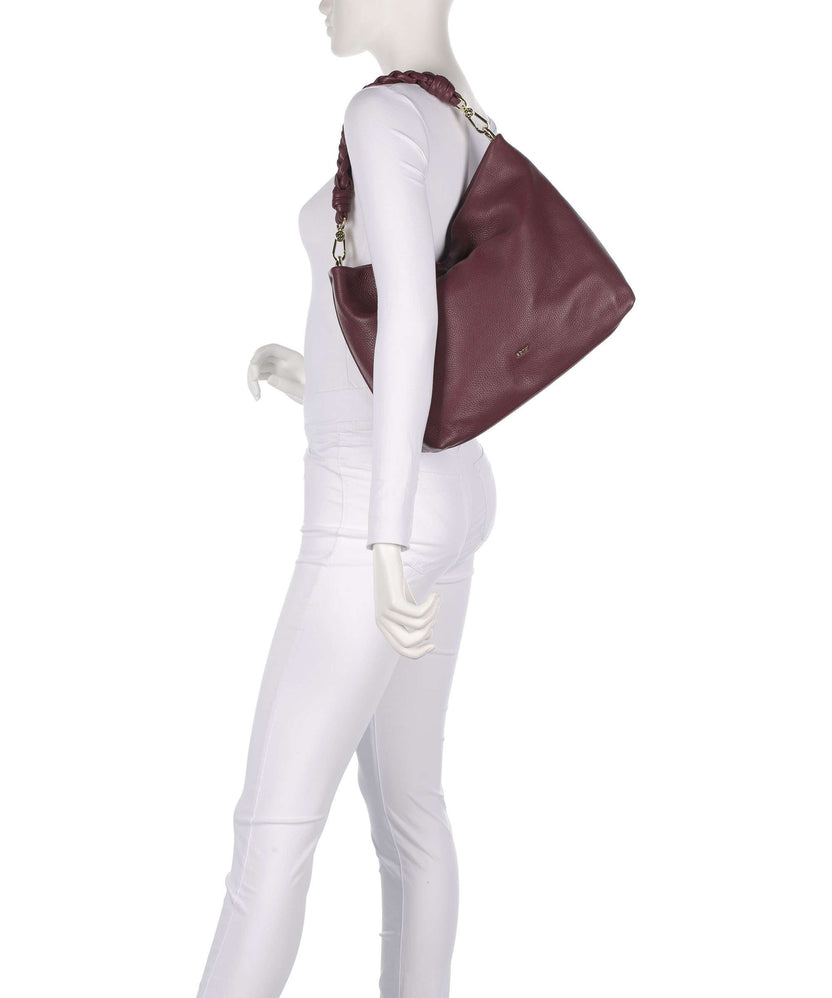 Abro Dalia Soley Hobo bag bordeaux