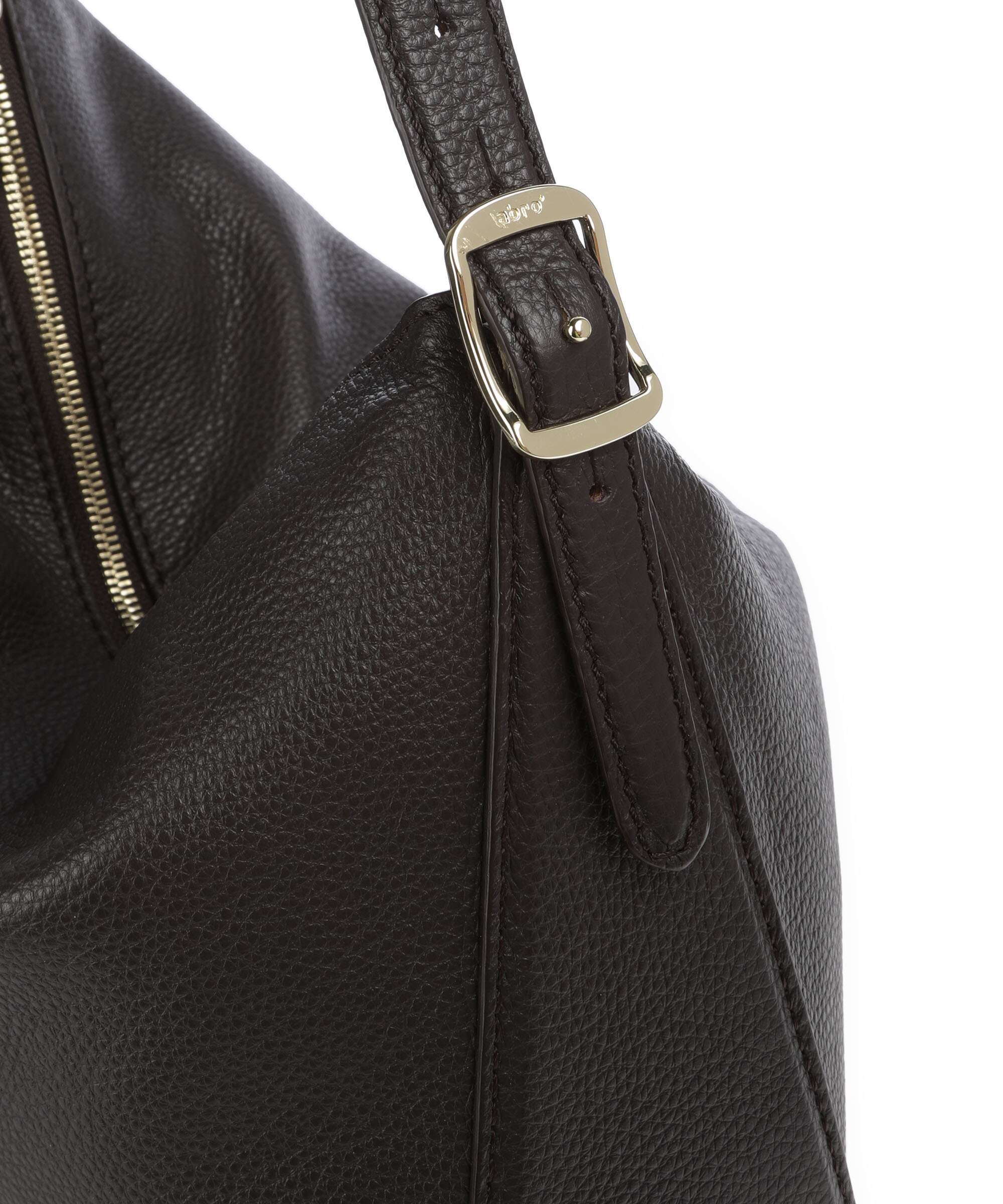 Abro Agave Carina Hobo bag dark brown