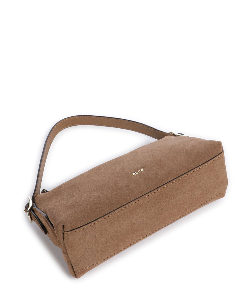 Abro Suede Carina Shoulder bag camel