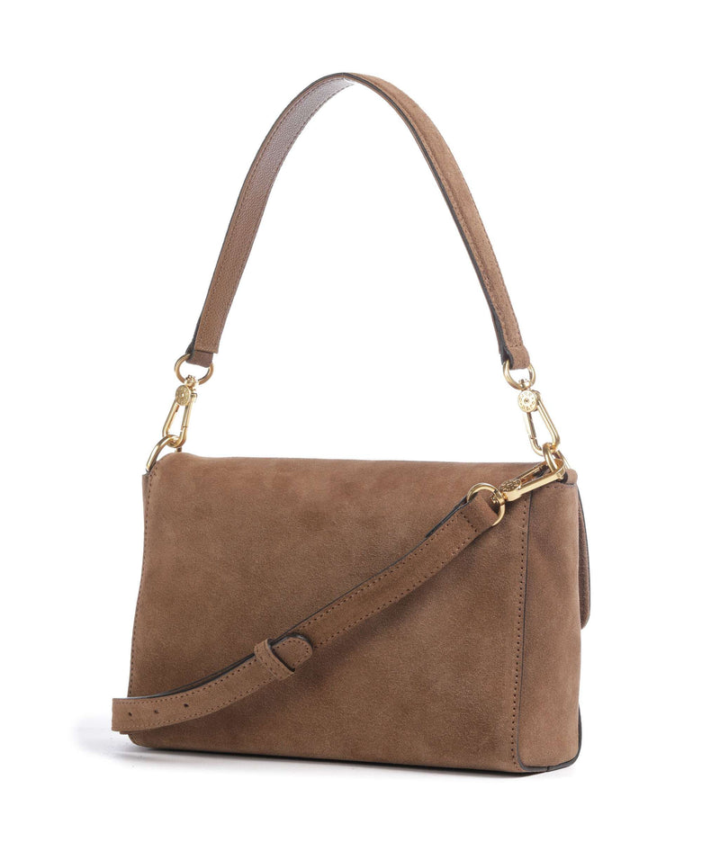 Abro Suede Temi Shoulder bag camel
