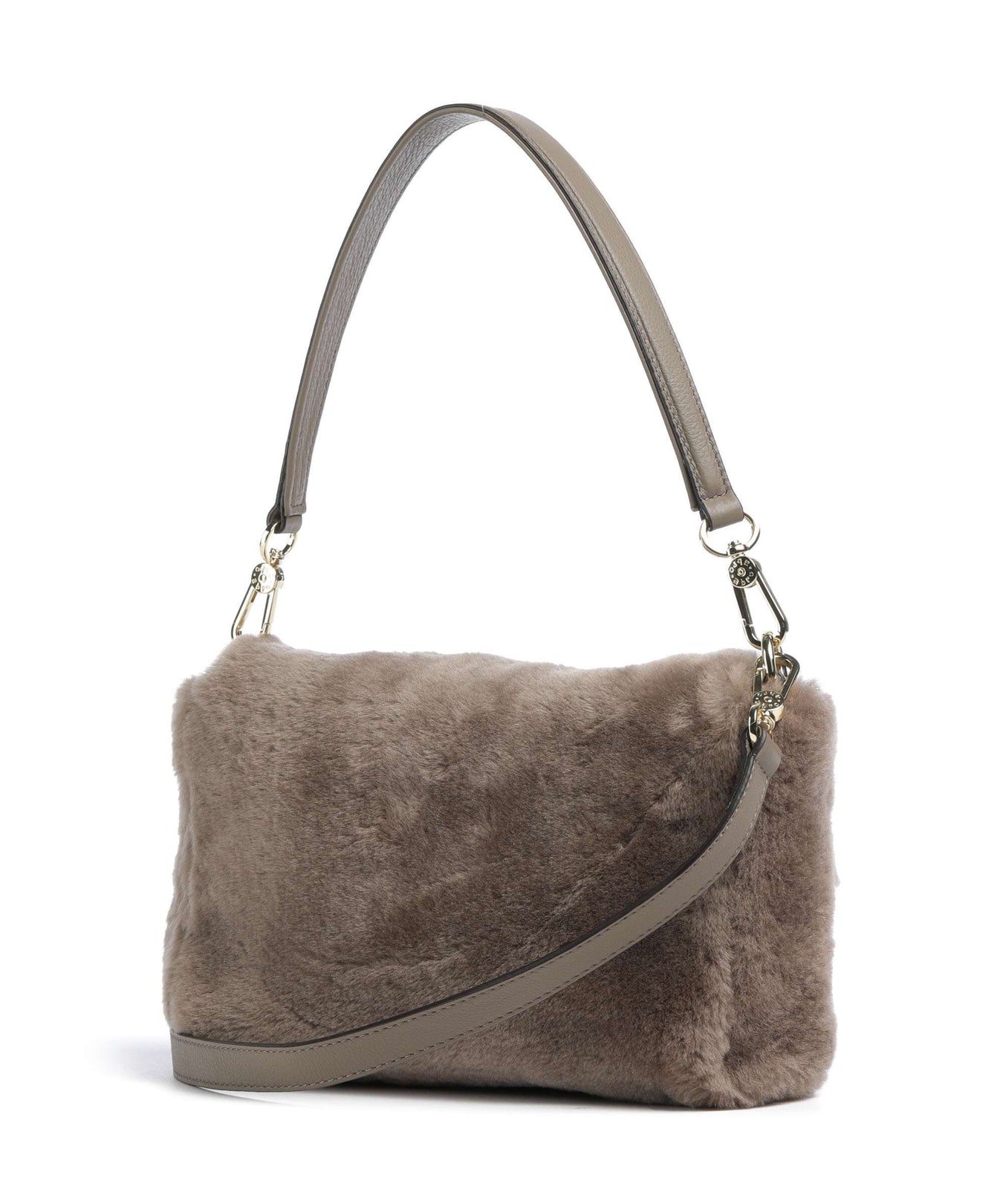 Abro Shearling Temi Shoulder bag tope