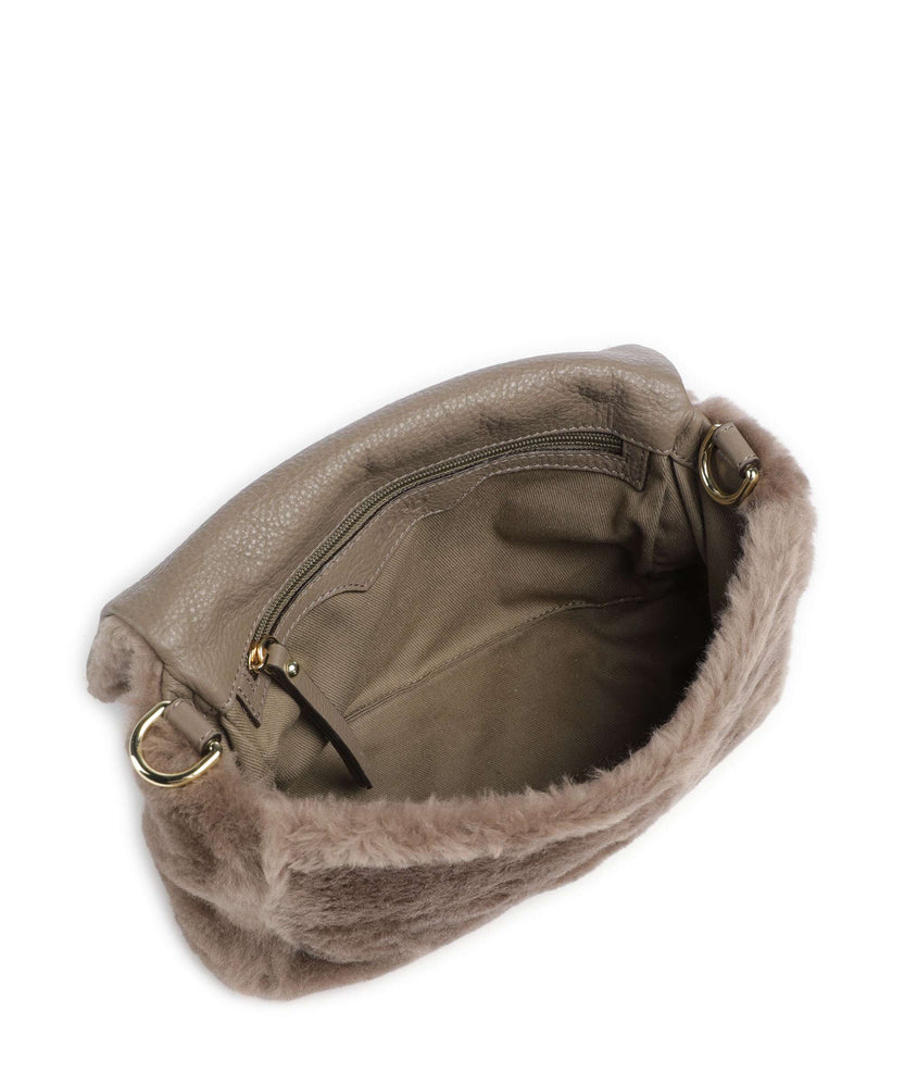 Abro Shearling Temi Shoulder bag tope