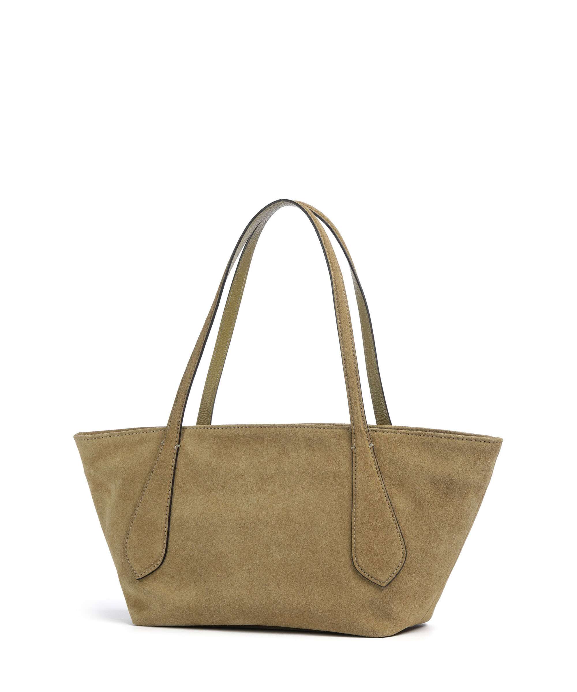 Abro Suede Carina Shoulder bag mud