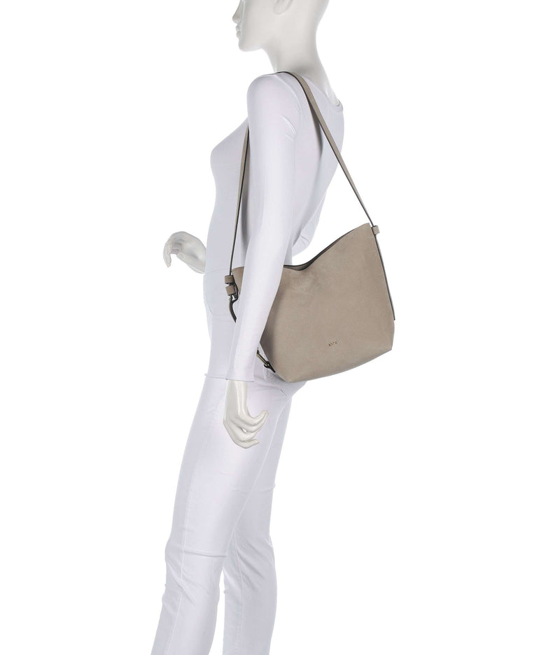 Abro Suede Cosmo Shoulder bag siena