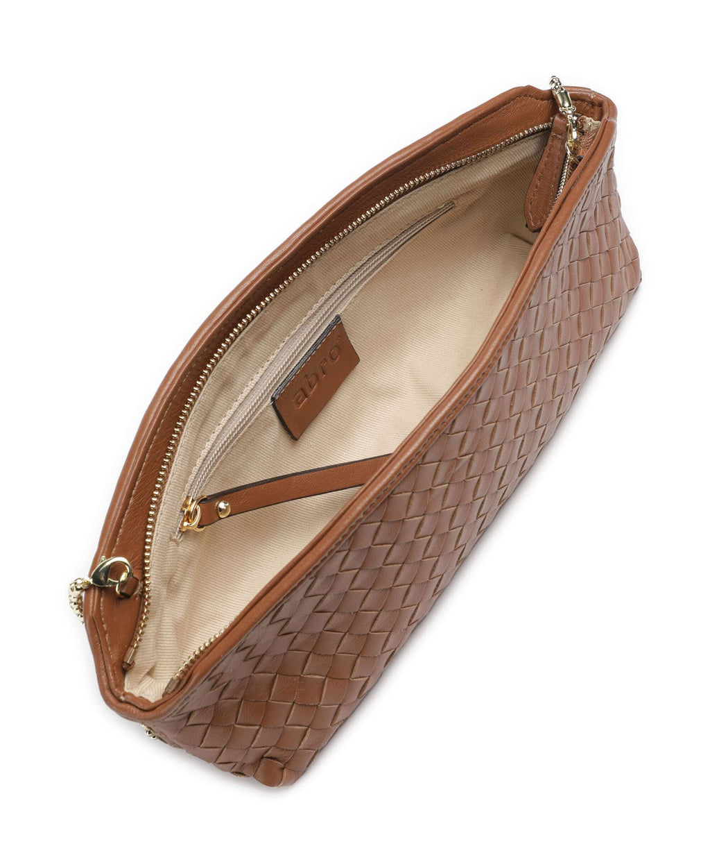 Abro Piuma Ballroom Shoulder bag caramel/cognac