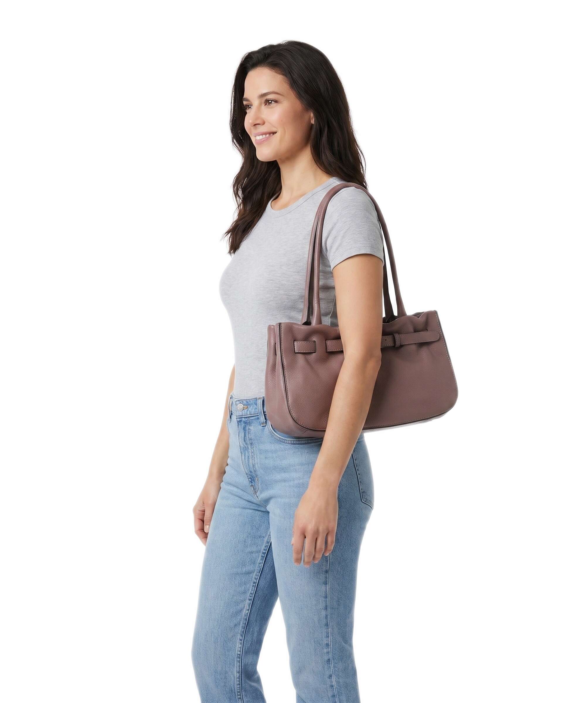 Abro Dalia Jill Shoulder bag rosewood