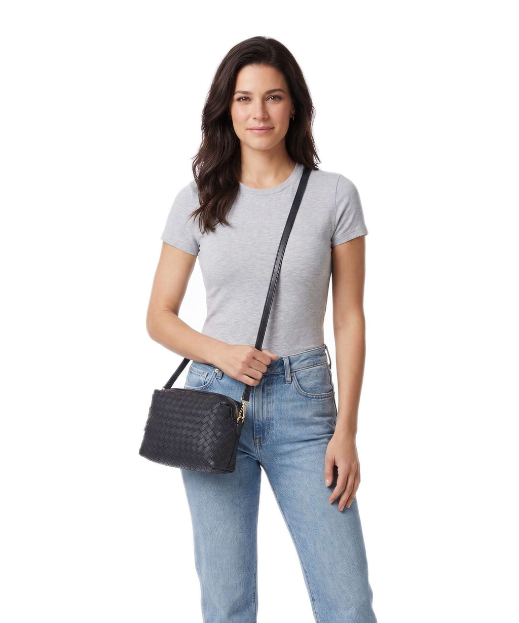 Abro Piuma Opaco Kaia Crossbody bag navy