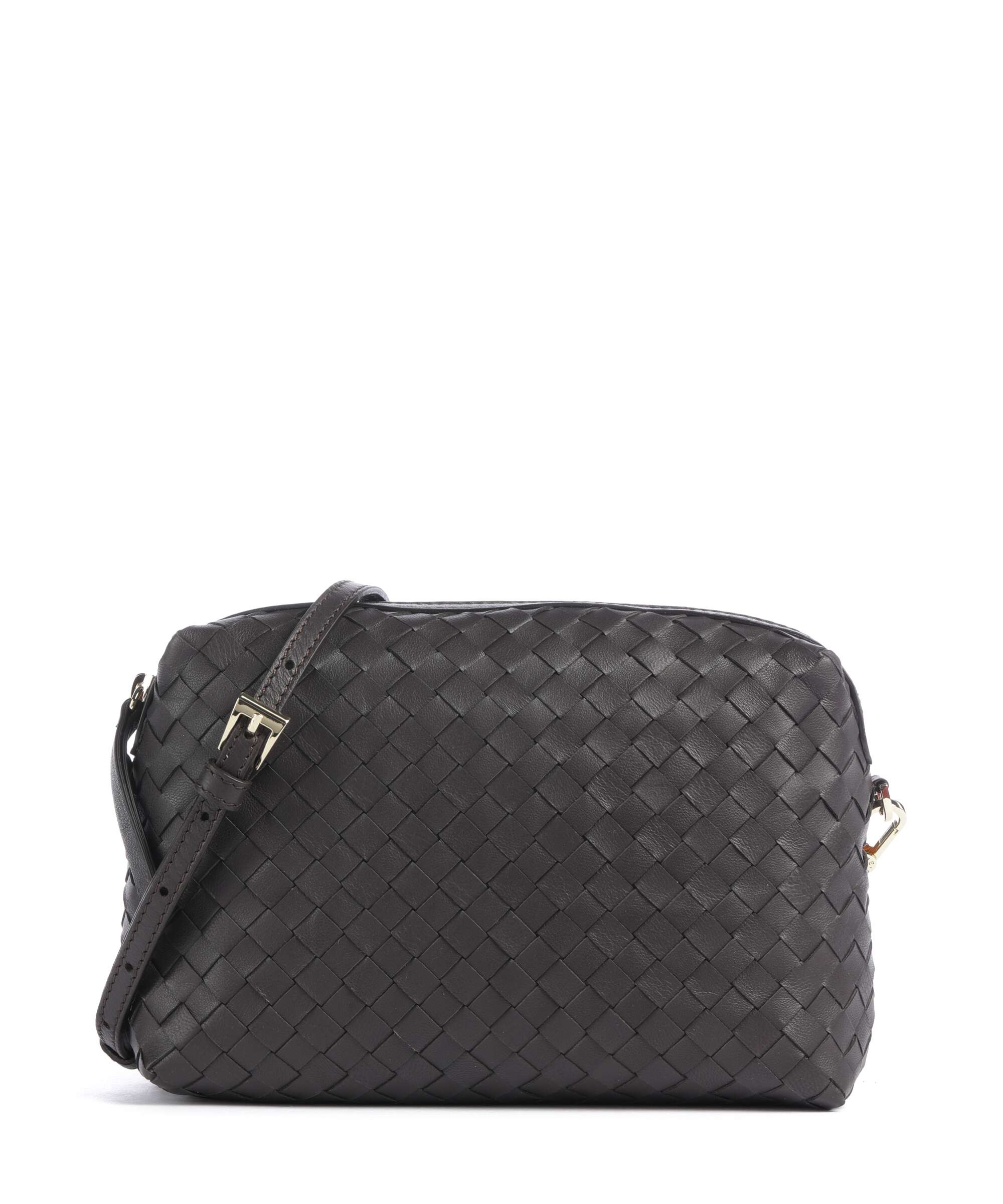 Abro Piuma Opaco Kaia Crossbody bag dark brown