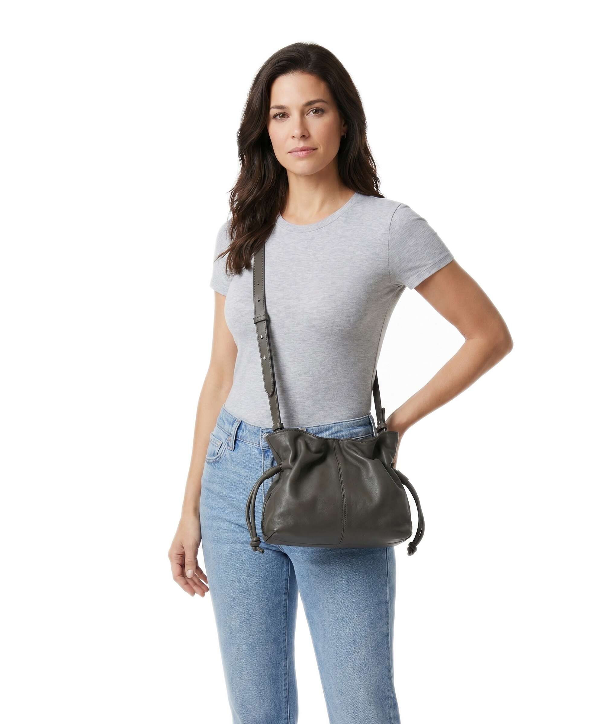 Marc O'Polo Simona Bucket bag mossy earth
