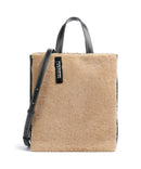 Liebeskind Paper Bag Shearling M Torbu dark clay