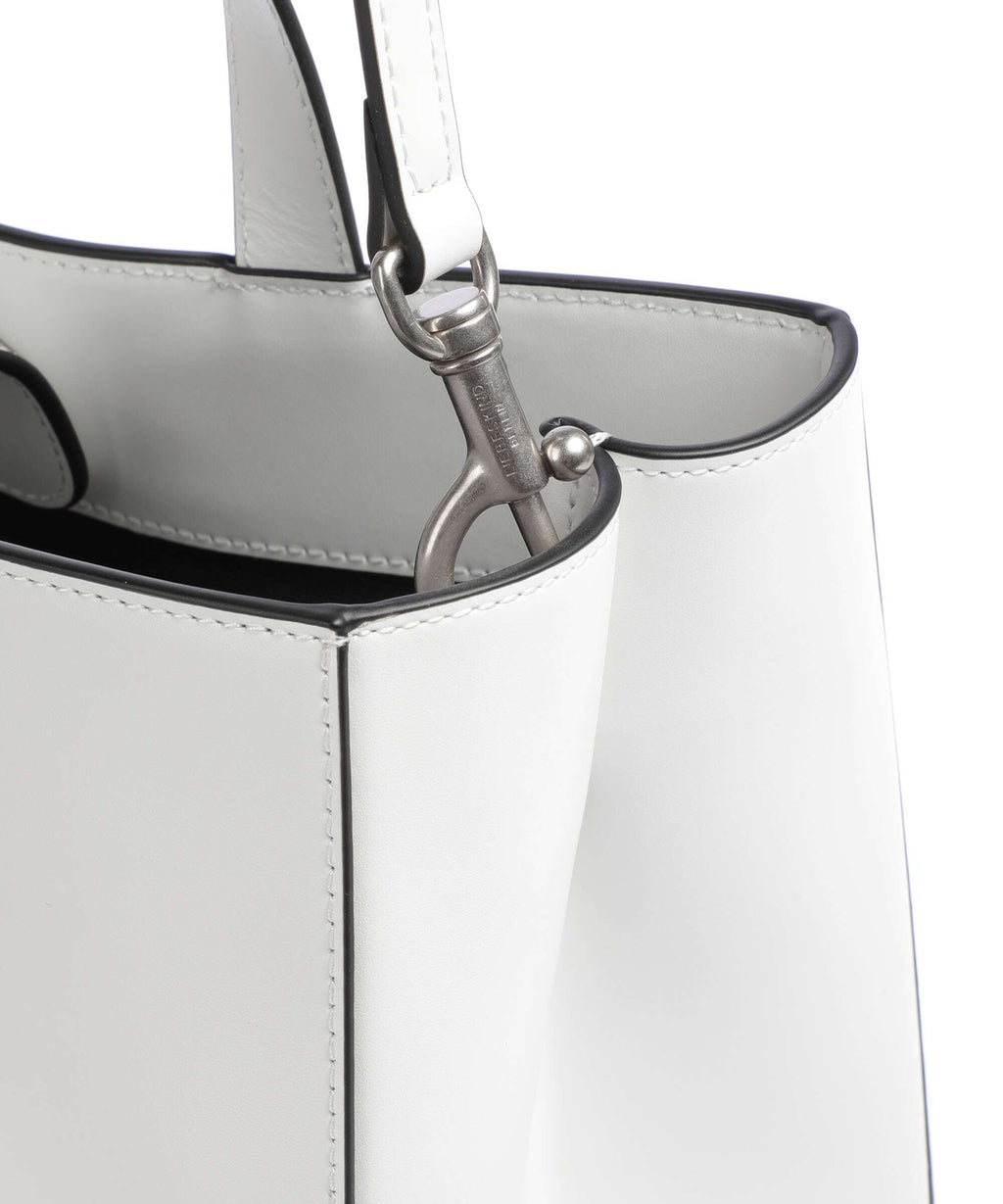 Liebeskind Paper Bag Logo Carter M Handbag offwhite