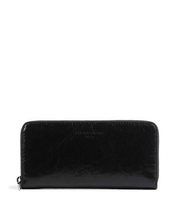 Liebeskind Paris 4 Sally Paper Touch Crinkle Novčarka black