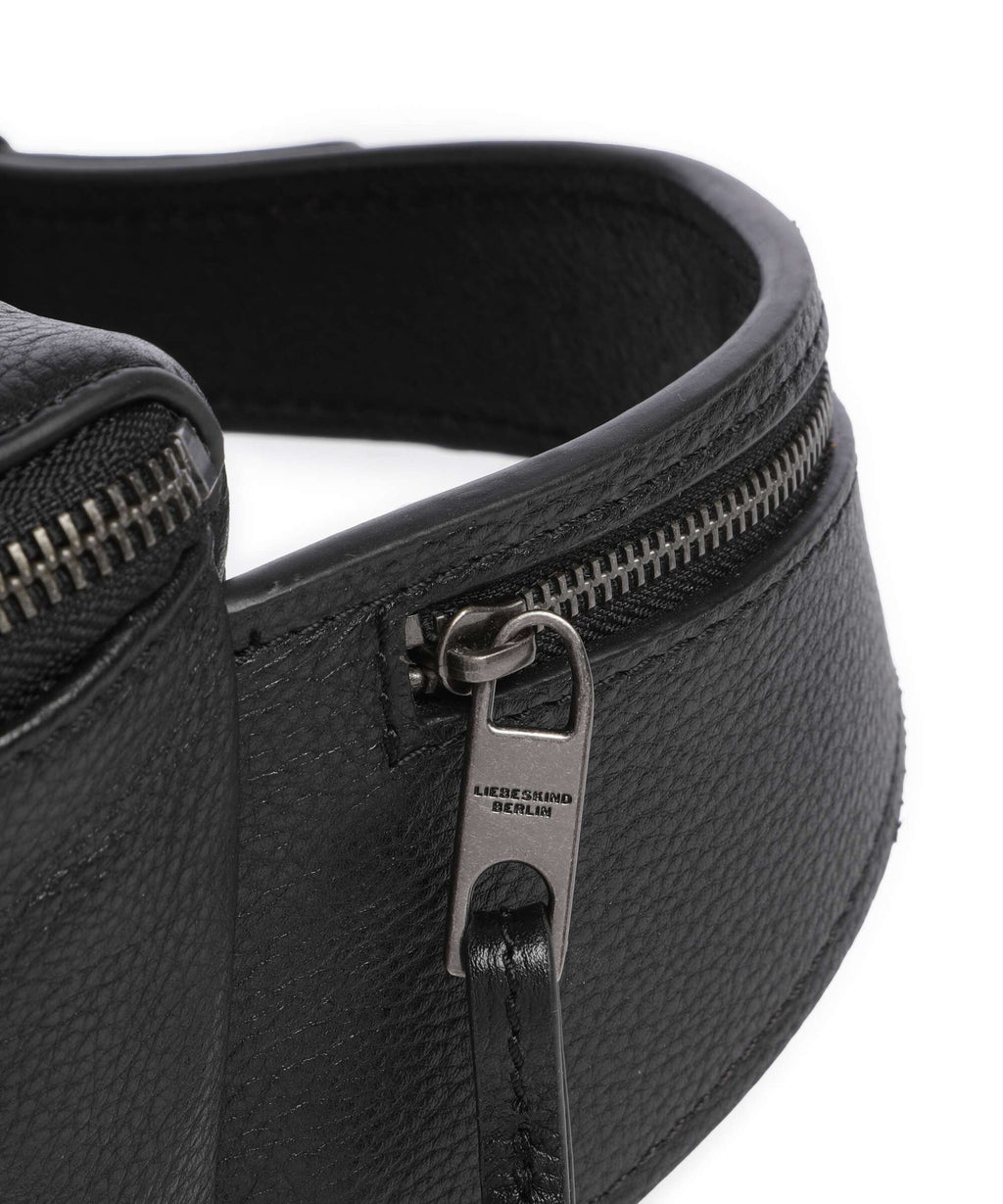 Liebeskind Hera Small Pebble S Fanny pack black