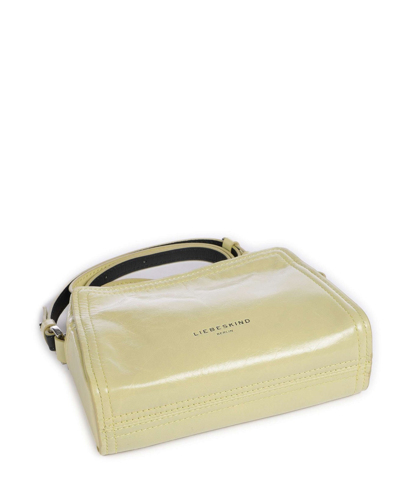 Liebeskind Chudy Paper Touch Crinkle S Crossbody bag light mimosa