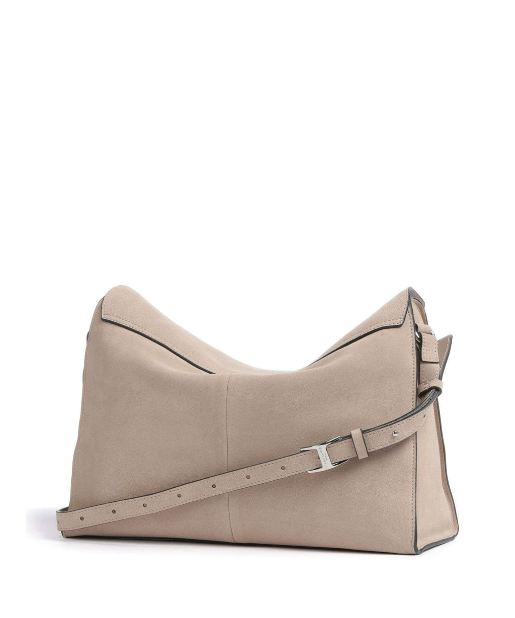 Liebeskind Lora Suede M Crossbody bag stone