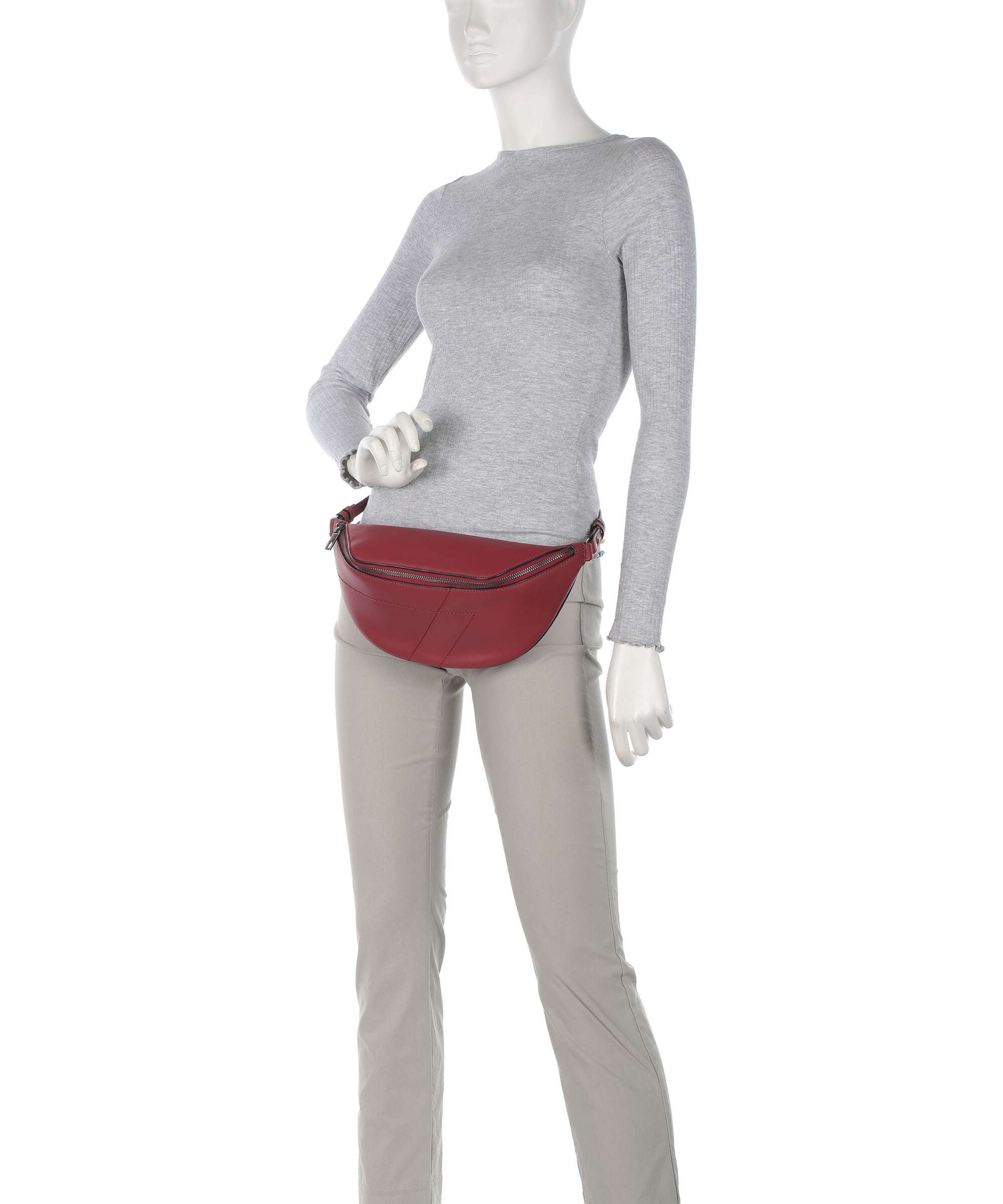 Liebeskind Edda Calf Optic M Fanny pack berry