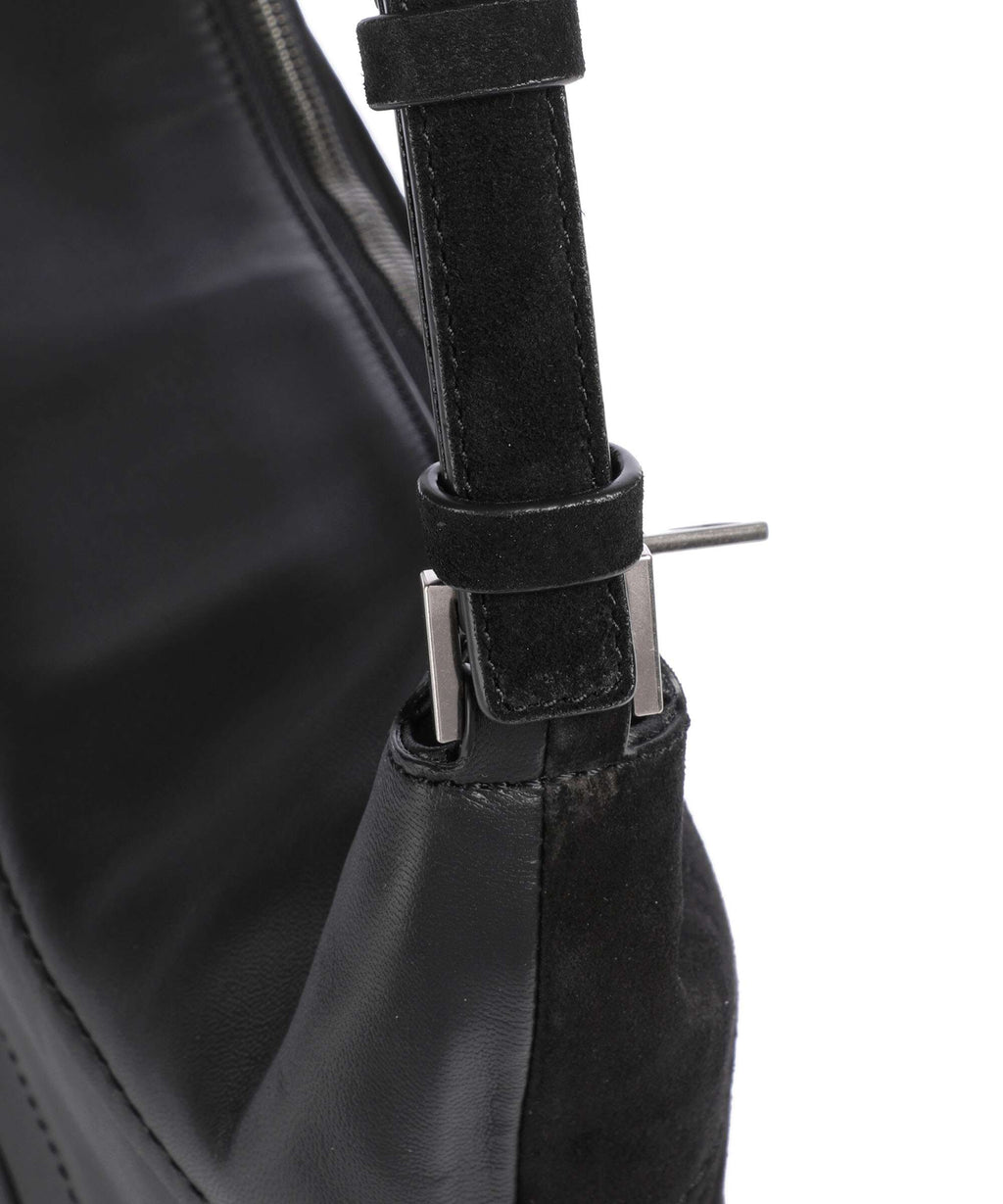 Liebeskind Edda Promo Suede M Hobo bag black